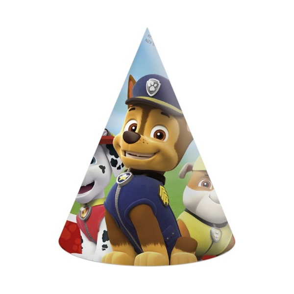 Klobúčiky Tlapková patrola - PAW patrol, 6ks