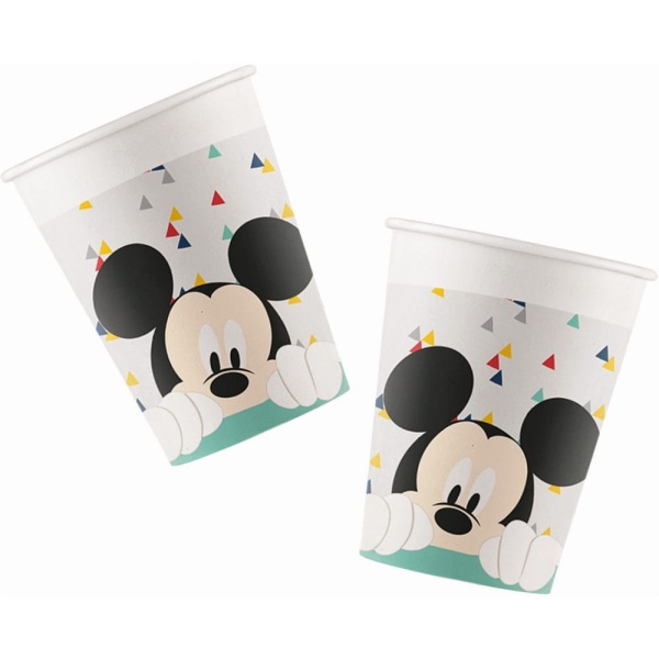 Papierové poháre Mickey Mouse, 8ks